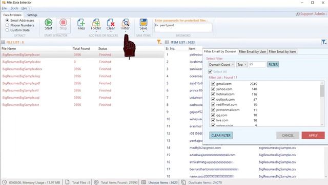 How to extract emails and phone numbers from PDF with MS File Data Extractor ? Monocomsoft смотреть онлайн