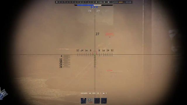 Chi Nu II 14kills 3caps ( War Thunder gameplay ) смотреть онлайн