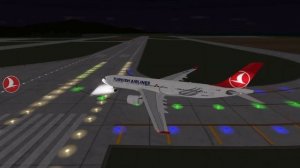 Turkish airlines(A330)  | Рейс Анталья-Москва | Roblox
