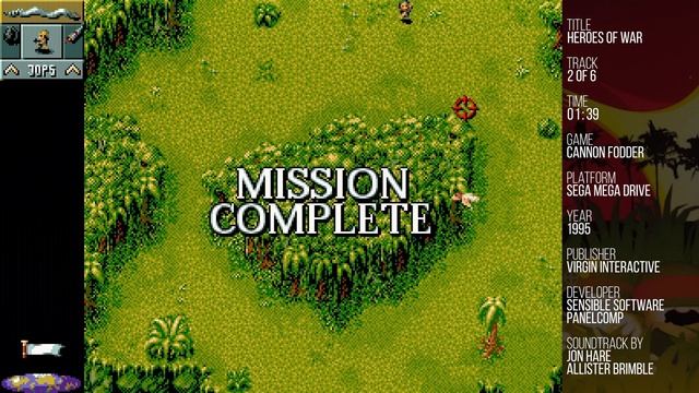 Cannon Fodder - Full Soundtrack [SEGA Mega Drive] смотреть онлайн