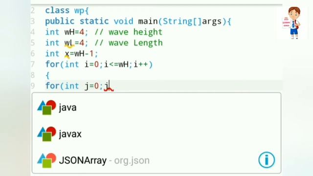 Java wave pattern program part 61 Easy Learning Genius смотреть онлайн