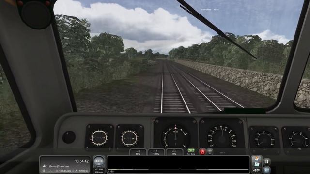 Train simulator 2017:class 56 Settle-Carlisle line Hunterston Return смотреть онлайн