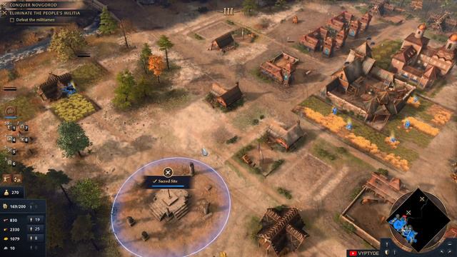 Age of Empires 4 Walkthrough Part 15 - The Rise of Moscow - Fall of the Novgorod Republic (1478) смотреть онлайн