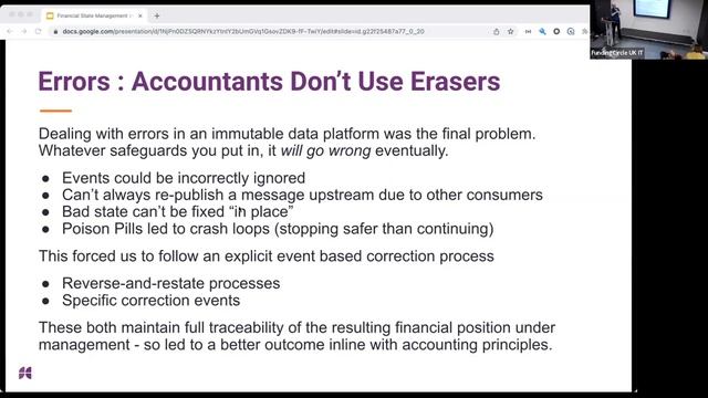 Kafka Meetup London - April 2023 - Financial State Management in Kafka Streams смотреть онлайн