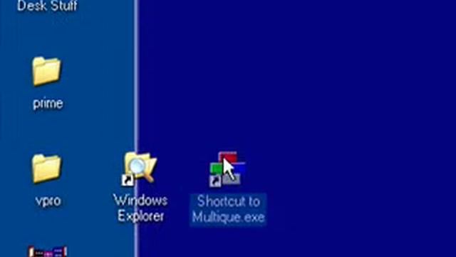 WinXP Create a program icon on desktop -- two simple methods смотреть онлайн