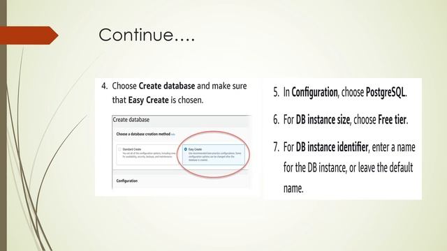 PostGreSQL Architecture DB Create смотреть онлайн