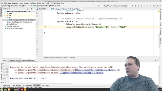 java.lang.IllegalArgumentException – How to solve Illegal Argument Exception смотреть онлайн