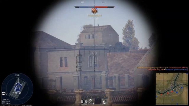 War Thunder 10 KILLS : LEOPARD A1A1/Me 262 A-1a/U1 смотреть онлайн
