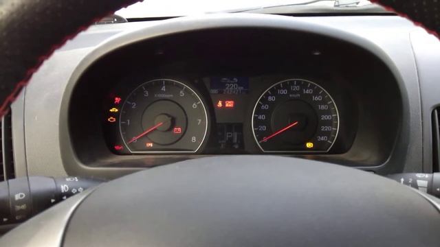 Запуск двигателя i30 2010 год. пробег 242 000. Масло 5w40 смотреть онлайн