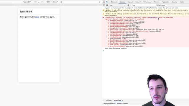 Debugging the Ionic White Screen of Death смотреть онлайн