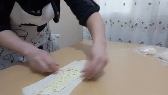 Катлама Слоенная лепёшка с начинкой смотреть онлайн