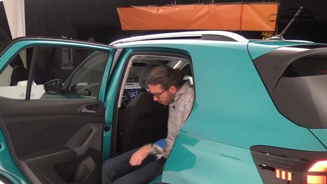 Erste Sitzprobe des VW T-Cross (2019): Erklärung Design, Positionierung - Review, Test des Polo-SUV смотреть онлайн