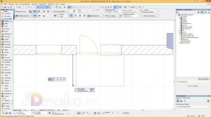 Как создать библиотечный элемент в Archicad (Панель Здания)