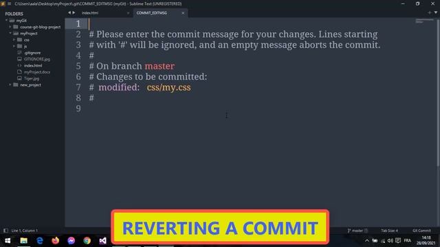 #34 : Course Git && Github | Undoing Changes | Reverting A Commit | Git Revert | Part 2 смотреть онлайн