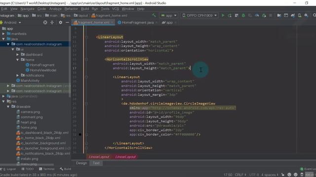 Android Studio Tutorial - Instagram App Tutorial Including Stories in Hindi смотреть онлайн