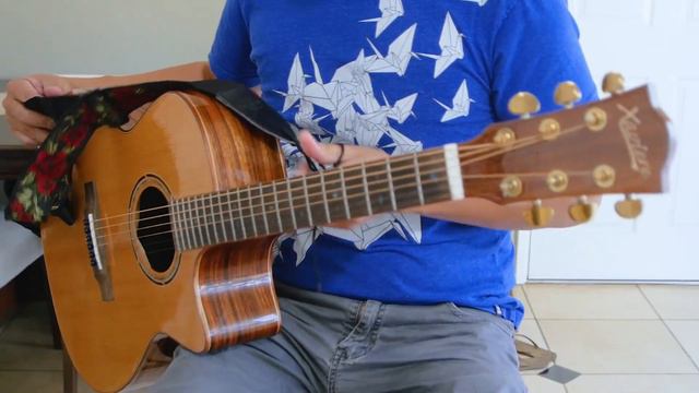How to attach your Red Roses Guitar Strap смотреть онлайн