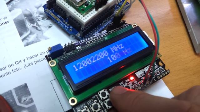 Iler40 dds con arduino uno+ lcd +ad9850 смотреть онлайн