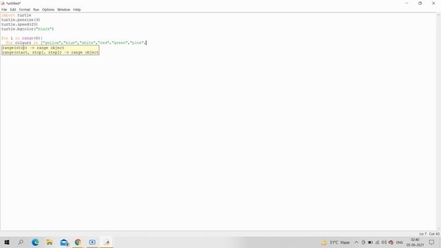 // How to Create Star Circle With Using In Python // смотреть онлайн