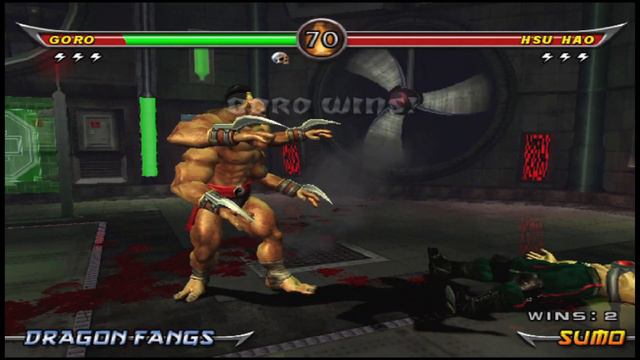 Goro vs Hsu Hao | Mortal Kombat Armageddon | Play Station 2 смотреть онлайн