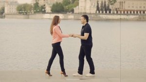 Сальса правый поворот — Видео уроки для начинающих