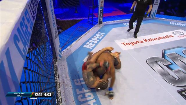 CAGE 50: Santalahti vs Pina Full Fight MMA смотреть онлайн