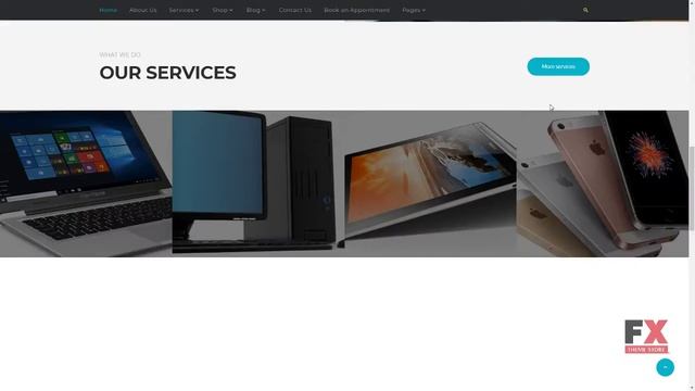 BrilliantFix - Service Center Website Template TMT Kole Charley смотреть онлайн