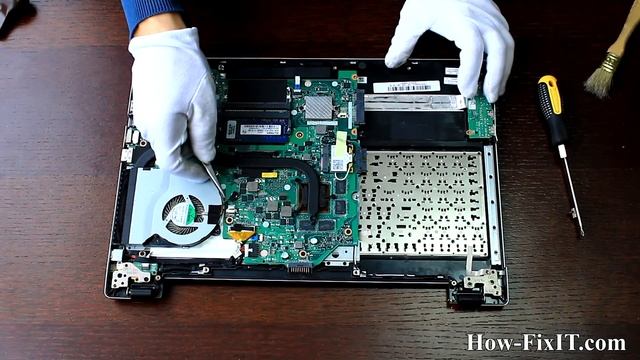 Asus K56 Disassembly, Fan Cleaning, And Thermal Paste Replacement Guide