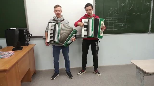 Исполнение для учителей - Если б я был султан|на аккордеонах #песня #2022 #аккордеон #видео #юмор смотреть онлайн