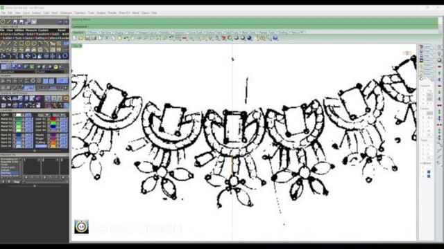 How we design jewelry cad in matrix 9 software, Curve menu, Episode-1 (বাংলা) #bangla #matrix смотреть онлайн