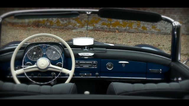 MERCEDES 190SL | 190 SL 1960 - Modest test drive - Mercedes-Benz W121 engine sound | SCC TV смотреть онлайн