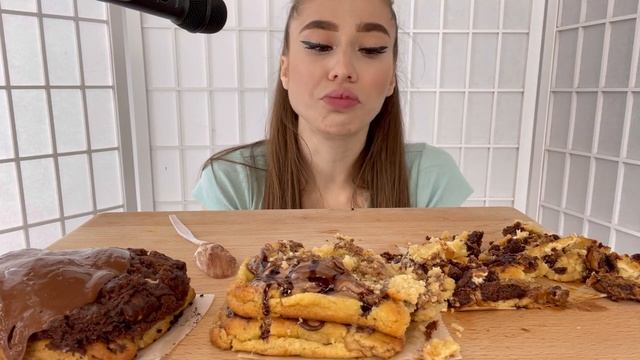 Сладкий MUKBANG|COOKIE DOUGH??| ЛЮБИМЫЕ ПАРФЮМЫ??