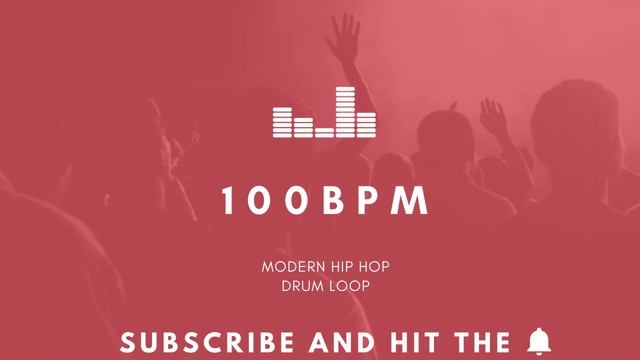 Modern Hip Hop Drum Loop 100 BPM | Practice Tool + Free Download смотреть онлайн