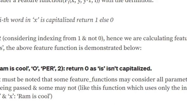 Named Entity Recognition (NER) using Conditional Random Fields (CRFs) explained with example смотреть онлайн