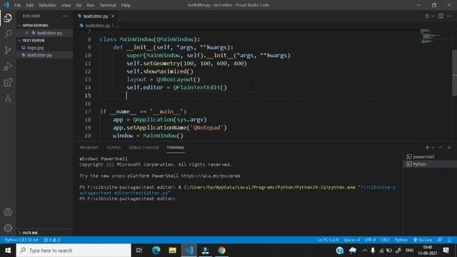 Build your own NOTEPAD using pyqt5 and python || pyqt5 || pyqt5 tutorial || notepad//(part-1)// смотреть онлайн
