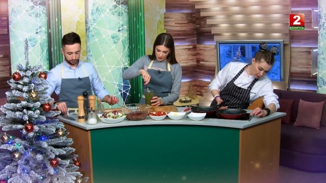 Рецепт брускетт с "Песто" и говядиной на завтрак |ВКЛЮЧАЙСЯ смотреть онлайн