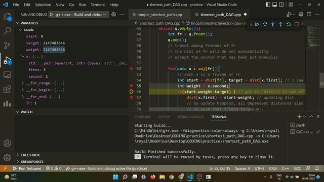 Shortest Path DAG смотреть онлайн