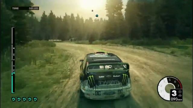 Dirt3 Gameplay on Asus N53SV смотреть онлайн