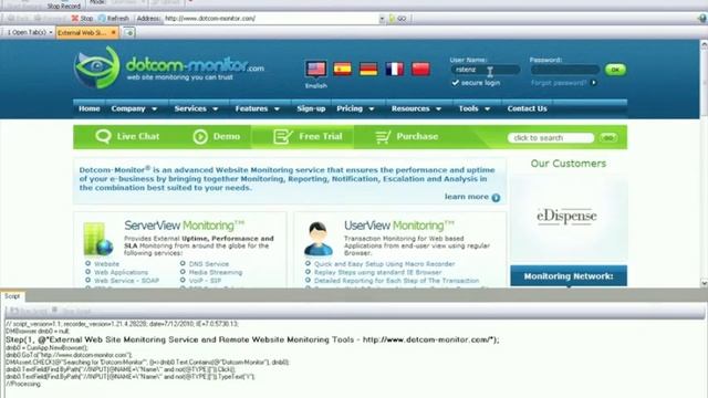 Web Application Monitoring Tutorial смотреть онлайн