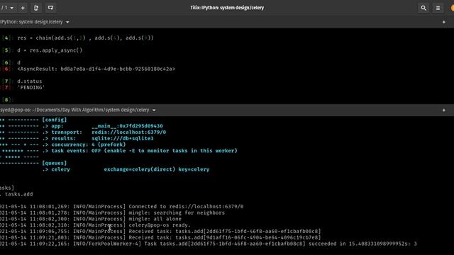 Workflow Chain | Celery смотреть онлайн