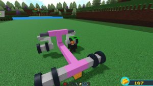 Как сделать дрифт машину в Построй корабль и найди сокровище