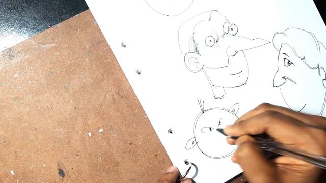 CARTOON DRAWING PRACTICE смотреть онлайн