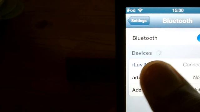 How to connect iPod touch to Bluetooth speaker смотреть онлайн