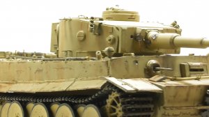 Сборка масштабной модели  TIGER 1 ausf e ранняя модель   от "ЗВЕЗДЫ"  в масштабе 1:35 - завершение