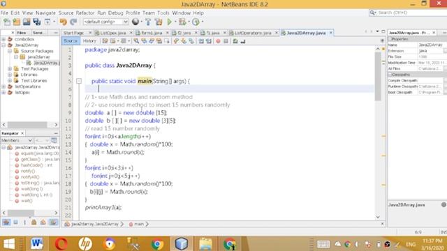 JAVA OOP Methods & 1D & 2D Array Lecture 2 смотреть онлайн