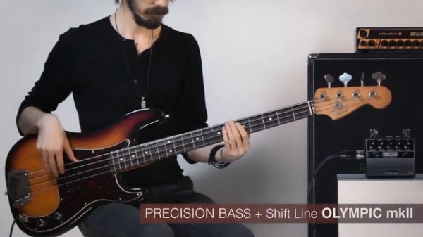 Shift Line OLYMPIC mkII + Fender Precision Bass