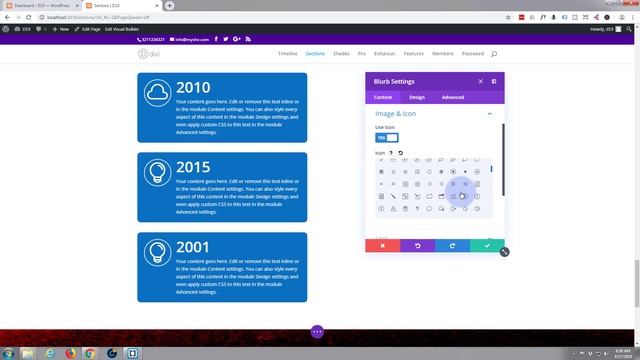 Divi Theme Vertical Flow Chart Using CSS Pseudo Elements смотреть онлайн