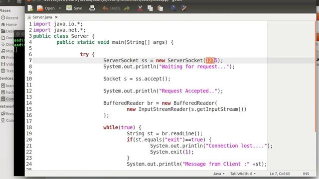 Java Programming Tutorial 49 - Creating Socket Application to Send multiple Data to Server смотреть онлайн