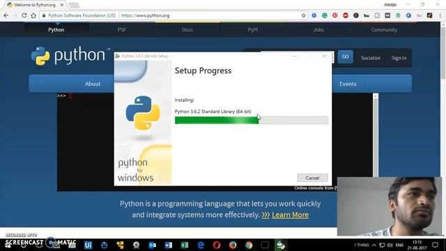 How to Install Python 3.6.2 on Windows 7/8/10 ( 64 bit ) смотреть онлайн