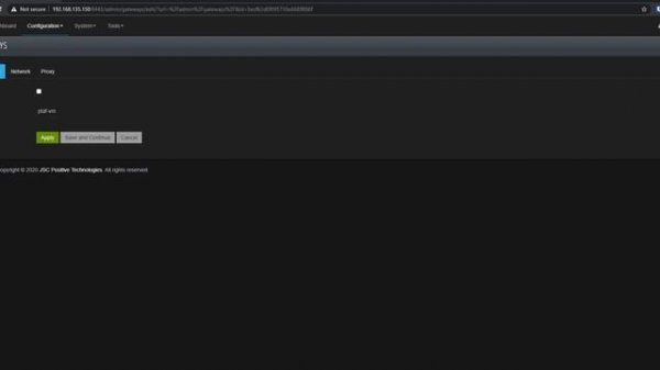 PT Application Firewall. 2c Настройка Sniffer.