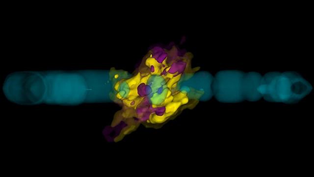 3D-модель распределения молекул в остатке сверхновой SN 1987А смотреть онлайн